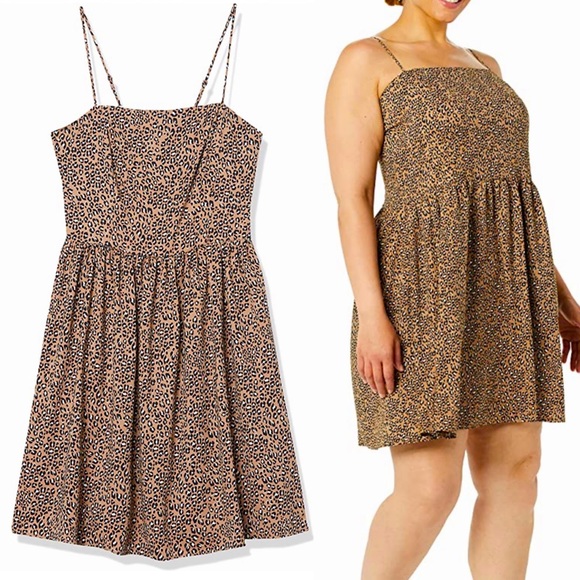 Simply Beautiful Georgette Smock-Back Cami Mini Dress NWT - Picture 1 of 14